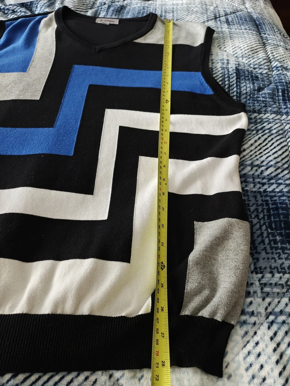 le château Black Knit Top with White Label Like New 💙 - Picture 10 of 11